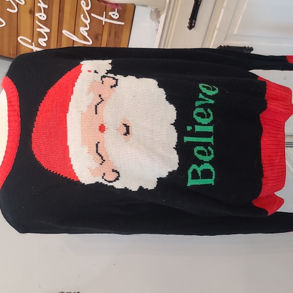 Believe santa Christmas shirt xxl